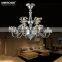 Chrome Color Iron Low Ceiling Chandelier Modern MD81485 L18