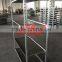 Danish Flower Trolley Cart DC for sale Display Flower Trolley cart.Danish Trolley.Gardening Transport Cart, Steel Rolling Troll