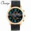 Un reloj deportivo 30M water resistant japan movt leather band Chaxigo brand watch men