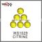 Bling Bling Citrine Loose Stones Rhinestones For Clothes
