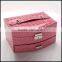 Wholesale upscale hand crocodile leather jewelry bo fan lock jewelry bo wedding gift