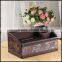 Sheng Rende Leather Multi Functional Leather Storage bo Creative New Desktop Tissue bo Remote Control Storage Seat