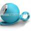 2016 portable round ball music water resistant mini bluetooth speaker with Audio in Cable