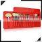 High quality white 26pcs personalized animal hair cosmetic brush set OEM