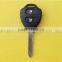 Toyota 2 buttons auto car key blank with TOY47 blade