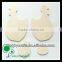 Wooden craft Easter shapes