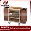 Restaurant equipment laundry delivery trolleys
