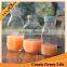 Wholesale 300ml Square Glass Juice Bottles
