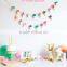 party jointed banner paper letter banner mini triangle banner