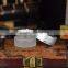clear small glass jars with lid, cream glass jar