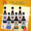 150ml glass bottle packing chinese concentrate Clear soy sauce