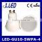 5W 400lm gu10 plastic+aluminum led spot light