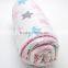 USA Fashion Luxurious Baby Indoor Used Polyester Filling Lt Pink Crib Quilt