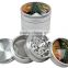 4 parts herb grinder - Sticker top