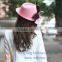 Fashiion lady church hat light up hats