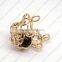 FN3329 necklace chain engelsrufer sound ball, lovely bear cage pendant necklace