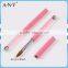 ANY Nail Art Acrylic Extension Nails Building Design Pink Oval Acrylic Kolinsky Brush for Nail Art