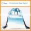Sky Travel Bag Printed Drawstring Bags Polyester Foldable Shopping Bag Supplier's Choice