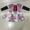 2015 Wholesale Christmas Snowman Winter Outfit Weaster Girl Boutique Clothing Trendy Outfit