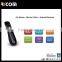 T1 air mouse android,universal remote control with air mouse--T1-Shenzhen Ricom