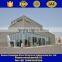 Steel structure engineering designed car showroom with mezzanined floor
