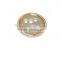 High quality Zinc alloy 6-hole dome shape hand sewing buttons