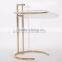 Wholesale furniture replica adjustable high glass Eileen Gray Side Table