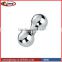 Shower glass door handle knob puller available in brass and stainless steel or aluminium