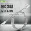 Zinc alloy metal port USB data cable for android, high end and factory price zinc alloy material