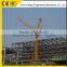 Hengqi QTZ125 type Luffing tower crane, , luffing jib tower crane for sale