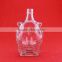 Customized empty glass barrel shaped bottle finger shape bottle tiger shape bottle