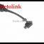 USB 2.0 Female to Micro-USB Right Angle Fast Charging & Data Transfer Cable (1 Pack) for Samsung Galaxy S7