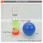 Plastic transparent bowling ball game toys with light