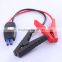 Intelligent car clip battery cable for portable car jump starter