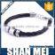 mens stainless steel bracelet / mens chain bracelet / mens leather bracelet