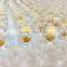 24K Floating Golden Flake 20ml Fancy Shaped Small Shot Glass