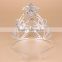 2015 Fashion metal full crystal tall pageant bridal tiara for women