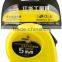 Wholesale ABS plastic case steel measuring tape with UV chromed finish,size 3m 5m 7.5m 10m measuring tape