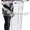 Acrylic Podium for Floor with Open Back and Shelf, Easy Assembly - Clear
