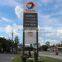 Double-sided LED Illuminated Aluminium Pylon Sign