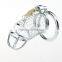 Men Metal Fetish Material Eco-plating Bake Iron Three Rings Chasity Penis Cage