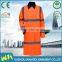 Hot Sale High Visibility Raincoat Clothing Reversible Wear Silver Refletive Tape