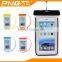 PNGXE Hot selling IPX8 certified universal pvc mobile phone waterproof bag waterproof bag