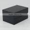 2015 Fashionable Customized MDF Mini Black Matte Wooden Watch Box