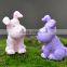 !! 2016 HOTTEST and NEWEST [} bulk mini cute animal figurines for decorating your terrarium[} resin miniature bulldog figurines