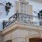 Balcony decoration wrought iron solid metal fence panel