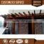 Customized Wooden Out Gazebo Pergola in Happy Apartment Sanming City