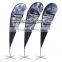 110g polyester teardrop style stand kit fly banner