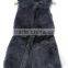 hot Korean style rabbit fur vest/genuine fur vest