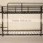 double-layer metal bunk bed
